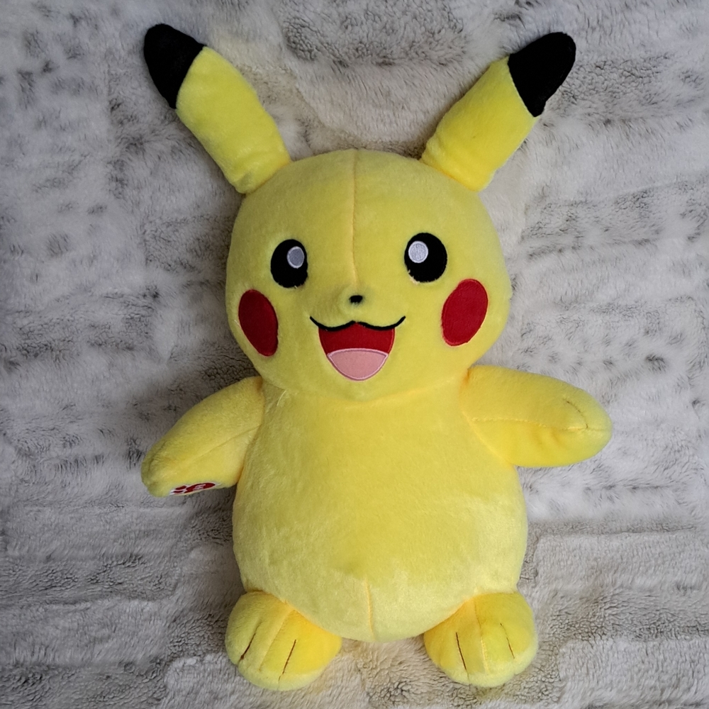 Pokemon Build A Bear yellow talking character 18in.